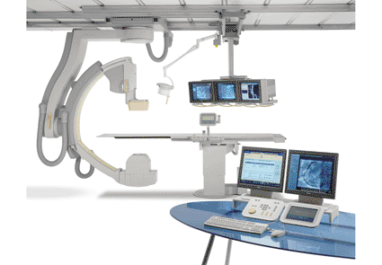 Imagen: El sistema de rayos-x Allura Xper FD20 (Foto cortesía de Philips Healthcare).